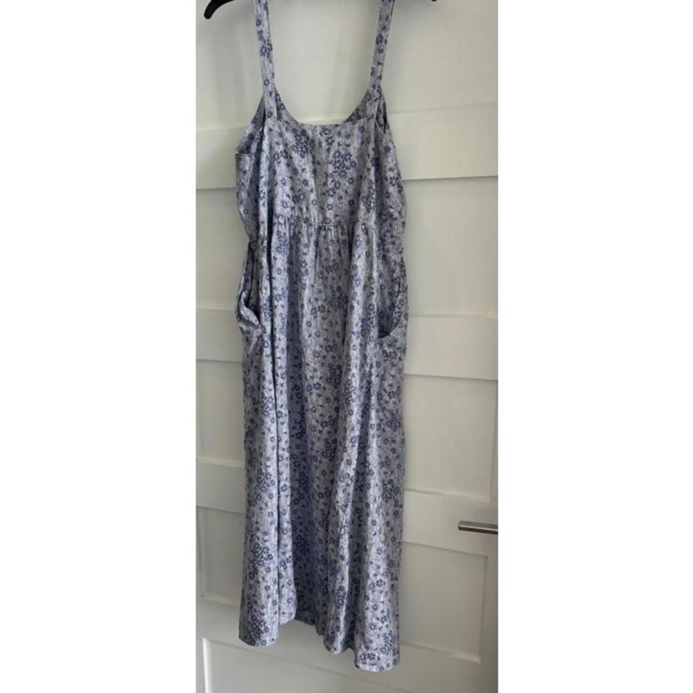 $129 Patagonia Garden Island Dress Womens Medium Floral Sundress - Picture 4 of 9